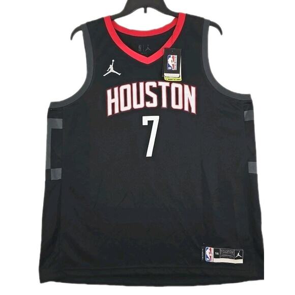 Victor Oladipo #7 Houston Rockets Jersey Men's Size XXL/TTG Black NBA NWT.